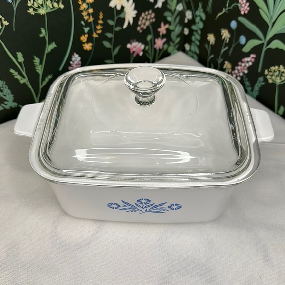 Corningware Kitchen Vintage Corningware Loaf Pan Baking Dish Blue